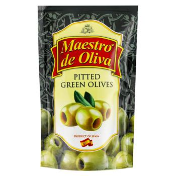Оливки Maestro De Oliva без косточки 175г