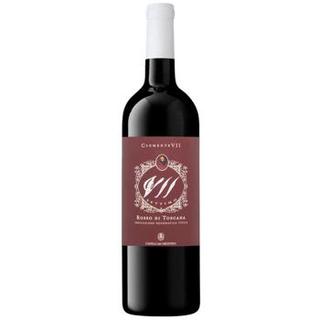 Clemente VII Rosso di Toscana Red Dry Wine 14% 0.75l - buy, prices for WINETIME - photo 1