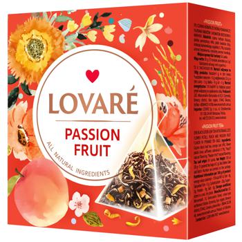 Чай чорний Lovare Passion Fruit 15шт*2г - купити, ціни на Auchan - фото 1