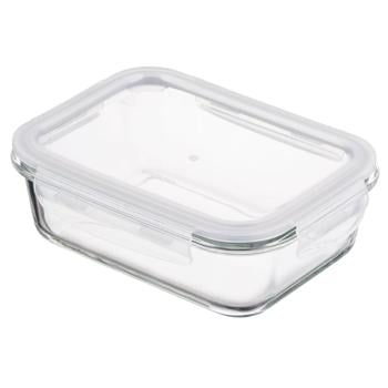 Ardesto Gemini Rectangular Glass Container 1.06l