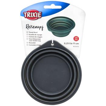 Trixie Silicone Folding Bowl 11cm 250ml Color in Assortment - buy, prices for MasterZoo - photo 3