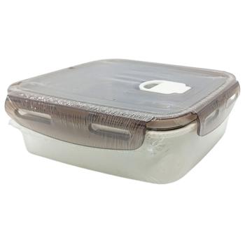 Ланч-бокс со стальной вставкой 450мл 0411-450ML-65028 - купить, цены на Таврия В - фото 2