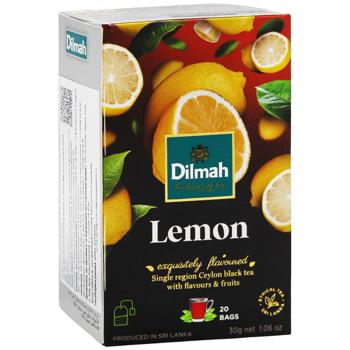 Чай чорний Dilmah Лимон 1,5г*20шт - купити, ціни на Чудо Маркет - фото 3