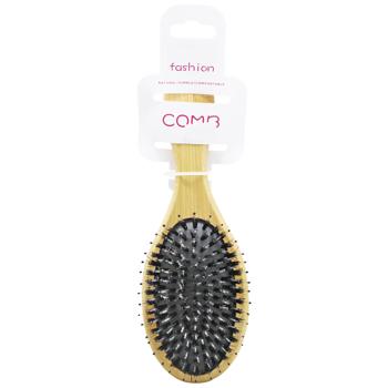 Щетка для волос бамбук 22см 3179-3 - купить, цены на Таврия В - фото 1
