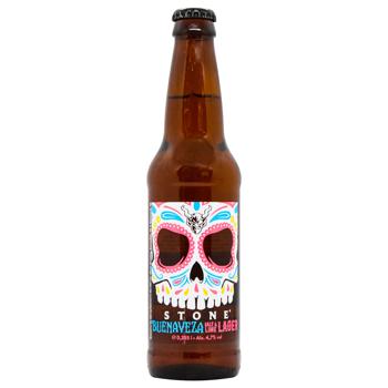 Stone Buenaveza Salt&Lime Lager Beer 4.7% 0.355l - buy, prices for ULTRAMARKET - photo 1