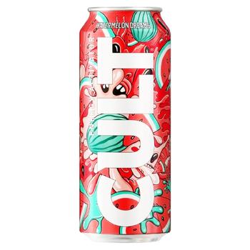 Напій Cult енергетичний Watermelon Dreams 0.5л ж/б - купить, цены на Grono - фото 1