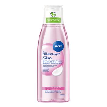 Nivea Gentle Face Tonic for Dry and Sensitive Skin with Hyaluronic Acid and Argan Oil 200ml - buy, prices for COSMOS - photo 1