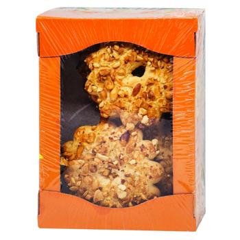 Riadynska Nut Round Cookies 300g - buy, prices for COSMOS - photo 1