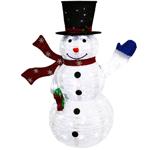 Tarrington House Foldable Snowman Figurine 200LED 180cm