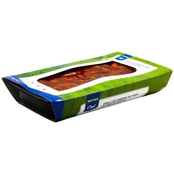 Оливки гриль Metro Chef без кісточки в розсолі 1,1кг - купити, ціни на METRO - фото 1