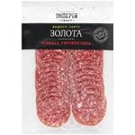 Колбаса Империя вкуса Золотая сырокопченая нарезка 75г