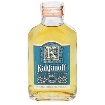 Настойка Kalganoff с медом на коньяке 40% 100мл