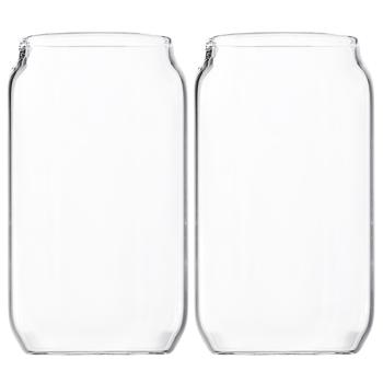 Склянки Ardesto Jar AR2638BGR Н12см 380мл 2шт