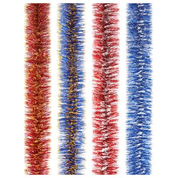 Novogodko Wavy Mix Tinsel 7.5cm 2m - buy, prices for - photo 1