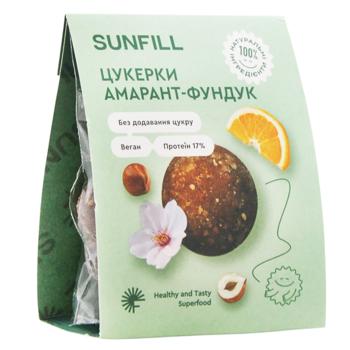 Конфеты Sunfill Амарант-фундук с протеином 73г - купить, цены на - фото 2