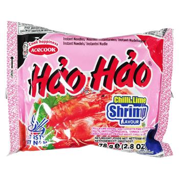 Локшина HAO зі смаком креветки 77г - купить, цены на Grono - фото 1