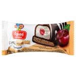 Fanni Cherry Glazed Curd Snack on Cookies 15% 50g