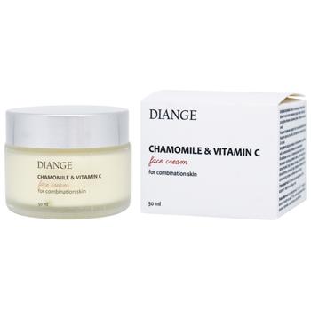 Крем д/обличчя Diange 50 мл з ромашкою та віт С д/норм шк - купить, цены на КОСМОС - фото 1
