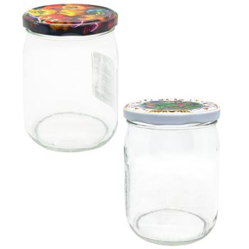 Florina Kitchen Jar with Steel Lid 0.5l 3K4560