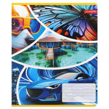 Tetrada Family Line Checkered Notebook 12 sheets - buy, prices for MegaMarket - photo 4