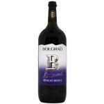 Вино Bolgrad Muscat Select красное полусладкое 9-13% 1,5л