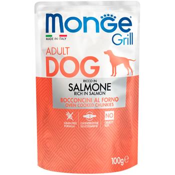 Monge Grill Wet Food with Salmon for Dogs 100g - buy, prices for MasterZoo - photo 1