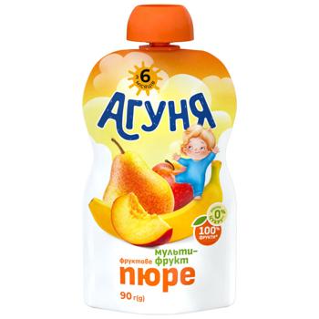 Пюре Агуня Мультифрукт 90г