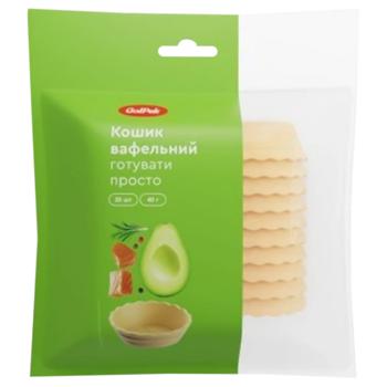 Кошик вафельний Golpek 20шт 40г - купити, ціни на Чудо Маркет - фото 1