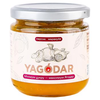 Yagodar Peach-Passion Fruit Jam 210g - buy, prices for METRO - photo 1