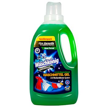 Гель для прання Der Waschkönig універсальний 1,625л - купити, ціни на NOVUS - фото 1