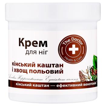 Крем для ног Домашний Доктор конский каштан и хвощ полевой 250мл - купить, цены на Cупермаркет "Харьков" - фото 1