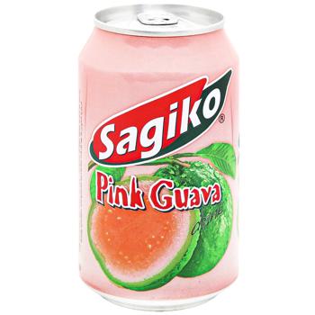 Sagiko Drink with Pink Guava Flavor 0.32l