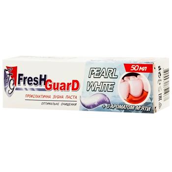 Fresh Guard Pearl White Toothpaste with Mint Flavor 50ml - buy, prices for - photo 1