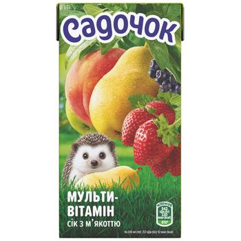 Сік Садочок мультивітамінний з м'якоттю 0,5л - купити, ціни на Чудо Маркет - фото 5