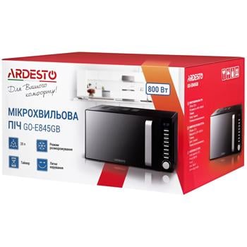 Мiкрохвильова пiч Ardesto GO-E845GB 20л 800Вт чорна - купити, ціни на Auchan - фото 1