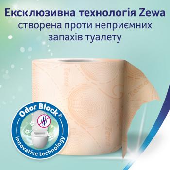 Zewa Deluxe Cashmere Peach 3-ply Toilet Paper 12pcs - buy, prices for MegaMarket - photo 8