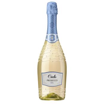 Cielo e Terra Prosecco Spumante Brut White Sparkling Wine 11% 0.75l - buy, prices for MegaMarket - photo 1