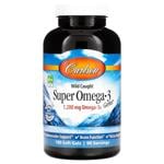 Риб'ячий жир Carlson Labs Super Omega-3 1200мг 180 гелевих капсул