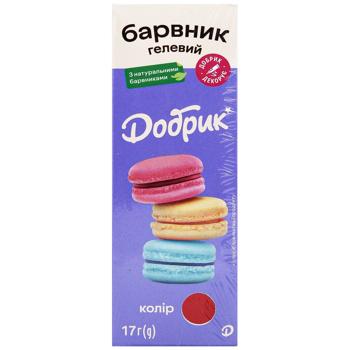 Краситель Добрик гелевый натуральный 17г в ассортименте - купить, цены на КОСМОС - фото 2