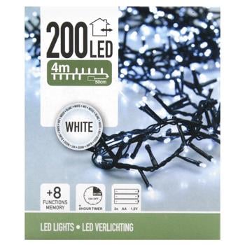 Koopman Outdoor Electric Garland 3хАА 200 LED 4.5m White - buy, prices for - photo 2