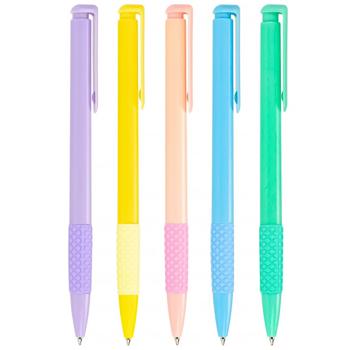 Economix Zefir Ball Automatic Blue Pen 0.5mm in assortment - buy, prices for Auchan - photo 1