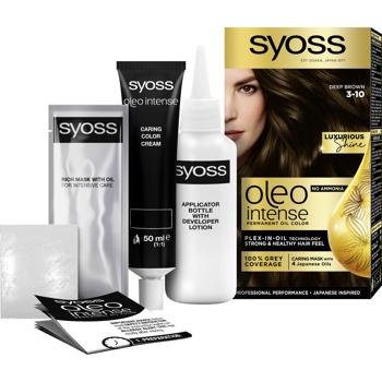 Syoss Oleo Intense 3-10 Deep Brown Ammonia Free Hair Dye 115ml - buy, prices for - photo 6