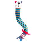 GiGwi Cat with Crunchy Neck and Squeaker Toy for Dogs 28cm