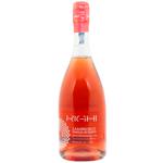 Вино ігристе Righi Lambrusco Emilia рожеве напівсолодке 7,5% 0,75л