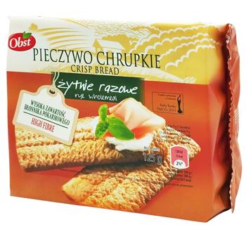 Хлебцы Obst ржаные 125г - купить, цены на КОСМОС - фото 3