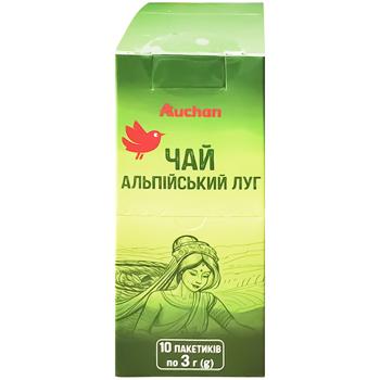 Чай Auchan Альпийский луг 3г*10шт