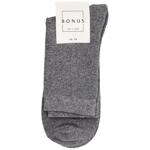 Bonus Men's Winter Terry Socks 2544 s.27-29 Grey
