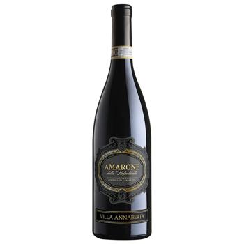 Вино Villa Annaberta Amarone della Valpolicella червоне напівсухе 15% 0,75л