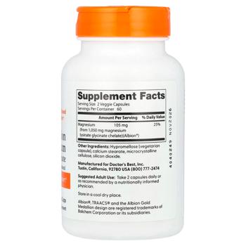 Magnesium Doctor's best 120pcs Usa - buy, prices for Biotus - photo 2