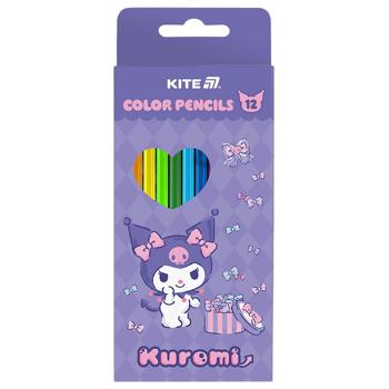 Олівці Kite кольорові 12шт HK25-051-2